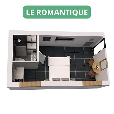 Le Romantique - Terrace & Jardin - Hypercentre - Rent Immo *
