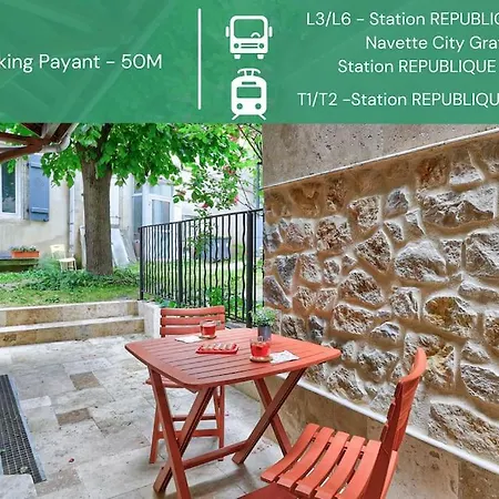 Le Romantique - Terrace & Jardin - Hypercentre - Rent Immo Dijon